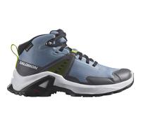 Salomon Kinder Outdoorschuhe X RAISE MID GTX Faded Denim/Indigo Bunting/Acid Lim 32