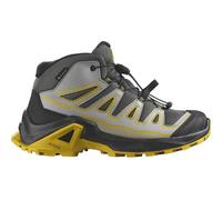 Salomon - Kid's X Ultra Mid GORE-TEX - Wanderschuhe, Gr. 34, grau (Castlerock/Black/SpicyMustard)