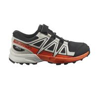 SALOMON Kinder Wanderschuhe SPEEDCROSS CSWP K BLACK/LUNAR ROCK/CHERRY TO 27