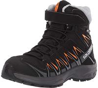 Salomon Kinder Winterschuhe, XA PRO 3D WINTER TS CSWP J, Farbe: Schwarz/Orange (Black/Magnet/Tangelo), Größe: 31