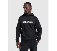Salomon Large Logo Hoodie - Herren, Schwarz - S