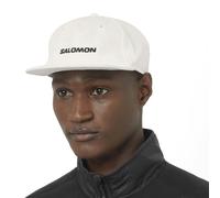 Salomon LOGO FLAT CAP Kappe S/M weiß