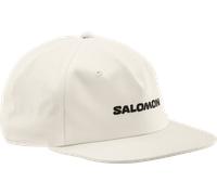 Salomon Kappe Logo Flat Cap Weiß L/XL
