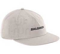 Salomon Logo Flat Kappe hellbeige - S-M