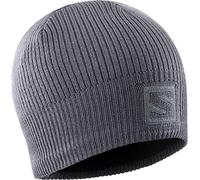Salomon Logo Kappe Unisex, leicht, wärmend, Vielseitigkeit, Periscope, Dark Cloud, Einheitsgröße