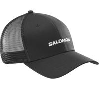 Salomon Logo Trucker Cap Deep Black L/XL