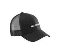 Salomon, Trucker-Kappe, Wandern, Trailrunning & Spaziergänge, Leichter Komfort, Verstellbar & Atmungsaktiv, Tiefschwarz, Unisex