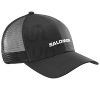 Salomon Logo Trucker Cap Graphics, vielseitiger, atmungsaktiver Tragegefühl, weiches Baumwoll-Mesh, personalisierter Sonnenschutz, Alltagsstyle