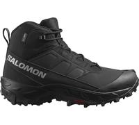 Salomon Men's Crosstrak Waterproof Black/Black/Asphalt Black / Black / Asphalt 46