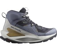 Salomon - Wanderschuhe aus Gore-Tex - Elixir Mid GTX Dark Navy/Grisaille/Gray Violet für Herren - Größe 8 UK - Weiß Weiß 8 UK