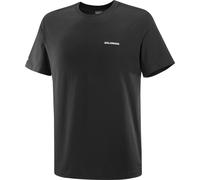 Salomon Men's Salomon Logo Tee Deep Black Deep Black/ S