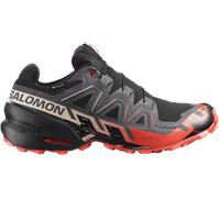 Salomon Men's Speedcross 6 GORE-TEX Black / Fiery Red / Almond Milk 43 ⅓