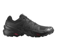 Salomon Men's Speedcross 6 Wide Black/Black/Phantom 49 1/3
