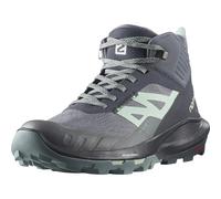 Salomon OUTPULSE MID Wanderschuhe Damen in ebony-quiet shade-ebony, Größe 42