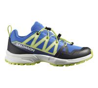 Wanderschuh SALOMON "OUTSCAPE J", Kinder, Gr. 39, strong blau, weiß, acid lime, Synthetik, Textil, Schuhe Wanderschuh, für Kinder & Jugendliche (73535243-39) strong blau, weiß, acid lime