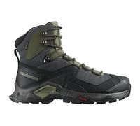 Salomon - Quest Element Gore-Tex Black Deep Lichen Green - 9.5 - Trekking-/Bergwanderschuhe Noir 9.5