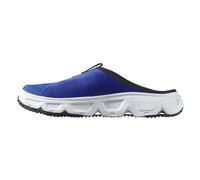 SALOMON REELAX SLIDE 6.0 EQUIPE – Unisex-Erholungsschuhe SURF THE WEB/FIERY RED/WHITE 12