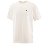 Salomon - Round Logo Graph - T-Shirt, Gr. XL, weiß (WhisperWhite)