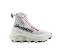 salomon s lab ultra dust trailrunning schuhe weis rot unisex