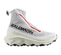 Salomon S/LAB ULTRA DUST Trailschuhe Unisex White/Fiery Red/Vanilla Ice 45 1/3