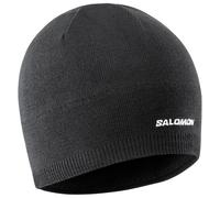 Salomon - Salomon Beanie - Mütze, Gr. One Size, schwarz/grau (DeepBlack)