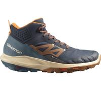 SALOMON Herren Multifunktionsstiefel SHOES OUTpulse Mid GTX Ebony/Bleached Sa Ebony/Bleached Sand/Vibrant Orange 44 (0193128860776)