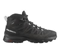 Salomon Salomon X-Ward Leather Mid Gore-Tex L47181900 Damen Trekkingschuhe, Leder, Ebenholz/Gespenst/Schwarz, Größe 36 2/3 EU (5,5 W, US)