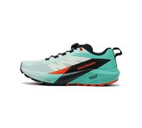 Salomon - Women's Sense Ride 5 - Trailrunningschuhe, Gr. 44, bunt (Bay/Black/CherryTomato)