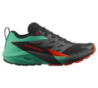 salomon sense ride 5 strong trailrunning schuhe strong schwarz grun rot