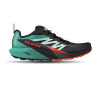 SALOMON Sense Ride 5 - Herren - Schwarz / Grün / Rot - Größe 42 2/3- Modell 2025