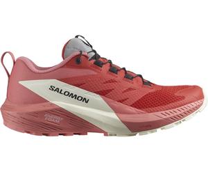 Salomon Sense Ride 5 W Damen Trailrunningschuh tea rose/fiery red/vanilla ice UK 8