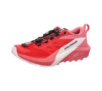 Salomon Sense Ride 5 W Damen Trailrunningschuh tea rose/fiery red/vanilla ice