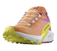 Salomon Sense Ride Damen Trail-Laufschuhe, Dämpfung und Reaktivität, Vielseitiger Grip, Leichtgewichtiger Schaft, Bird Of Paradise, 44