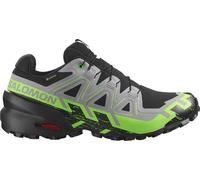 Salomon Speedcross 6 GTX Herren Laufschuh Trail - L47765000 Black/Alloy/GreenGecko 46