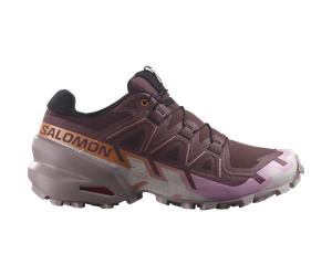 Salomon SHOES SPEEDCROSS 6 W Catawg/Papaya Trailrunningschuhe Damen - CATAWBA GRAPE/PAPAYA/DEAUVILLE MAUV EU 37 1/3 CATAWBA GRAPE/PAPAYA/DEAUVILLE MAUV