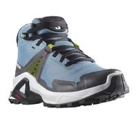 SALOMON Shoes X Raise Mid GTX J Bun, Schuhe, Faded Denim/Indigo Bunting/Acid LIM, 33 EU, Faded Denim Indigo Bunting Acid LIM, 33 EU