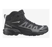 wanderschuhe salomon x ultra 360 mid gtx schwarz grau 43.1/3