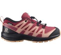 SALOMON SHOES XA PRO V8 CSWP J Earth/Black/ EARTH RED/BLACK/ALMOND CRE 34 EARTH RED/BLACK/ALMOND CRE