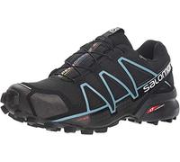 Salomon Speedcross 4 Gore-Tex Damen Trailrunning-Schuhe, Wasserdicht, Präziser Fußhalt, Wetterfester, Black, 40