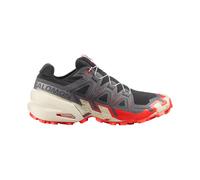 Salomon Speedcross 6 - Black/Fiery Red/Almond Milk - 42 2/3 (UK 8.5)
