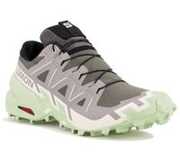 Salomon Laufschuhe Speedcross 6 Damen Grau/Grün Größe 39 1/3