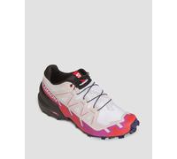 Salomon Speedcross 6 Damenschuhe L41743200-white-sparkling-grape-fiery-red Weiß;Pink 40