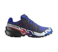 Salomon SPEEDCROSS 6 GORE-TEX EQUIPE – Unisex-Trailrunningschuhe SURF THE WEB/FIERY RED/WHITE 11