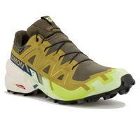Salomon - Speedcross 6 GORE-TEX - Trailrunningschuhe, Gr. 40.5 EU 40 2/3, beige (GrapeLeaf/AspargusGreen/AcidLime)