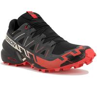 Salomon Speedcross 6 GORE-TEX Schuhe schwarz dunkelgrau rot - 44