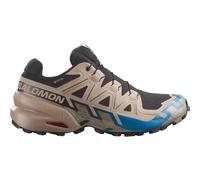 Salomon Speedcross 6 GTX - Black/Desert Tan/Mykonos Blue - 42 (UK 8)