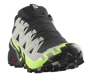 Salomon Speedcross 6 GTX Herren Laufschuh Trail - L47765000 Black/Alloy/GreenGecko 47 1/3