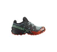 Salomon Speedcross 6 GTX - Trailrunning-Schuhe - Herren 11,5 UK Black/Green/Orange