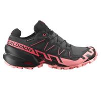 salomon speedcross 6 gtx trailrunning schuhe blau pink women 38