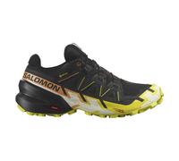 salomon speedcross 6 gtx trailrunningschuh schwarz gelb
